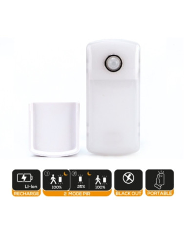 Torcia LED multifunzione antiblackout/ luce...