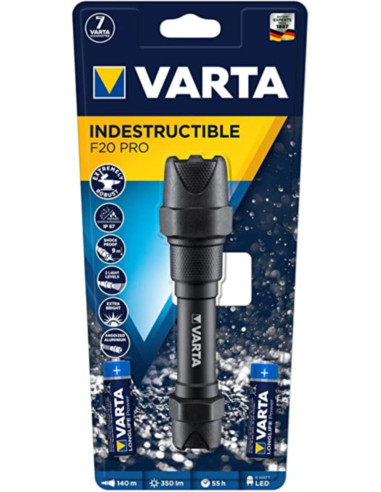 Torcia LED indestructible f20 pro 2xaa