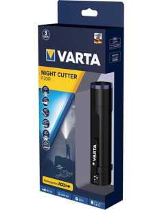 Torcia LED night cutter f20r varta