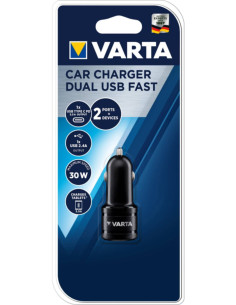 Carica USB da auto usb+usb-c fast charge