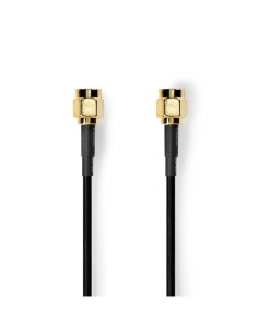 Cavo antenna sma M/M 3m nero