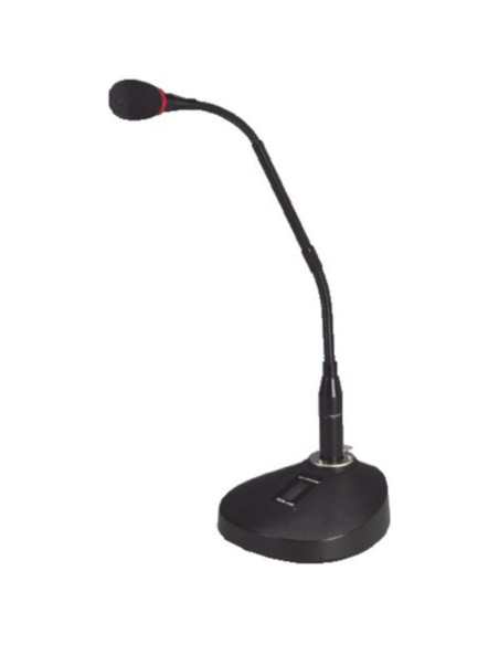 Base microfonica con collo di cigno smontabile