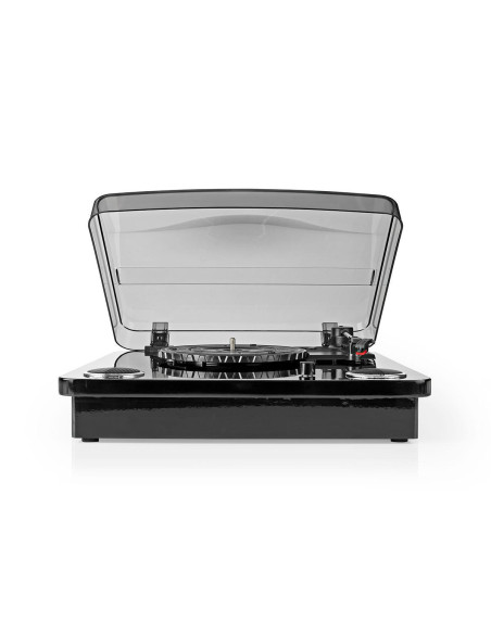 Giradischi con trasmissione a cinghia 33/45/78 rpm 18W con Bluetooth