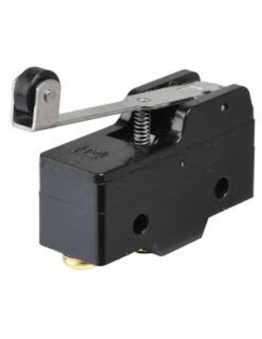 Microswitch base a vite con leva a rullo