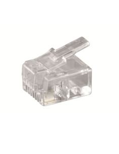 Connettore plug 4p. corpo da 6