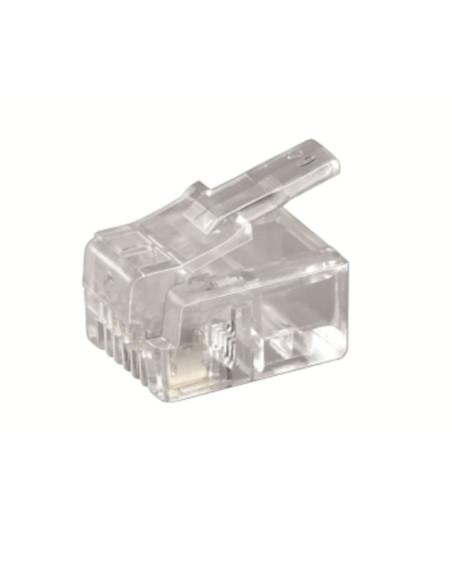 Connettore plug 4p. corpo da 6