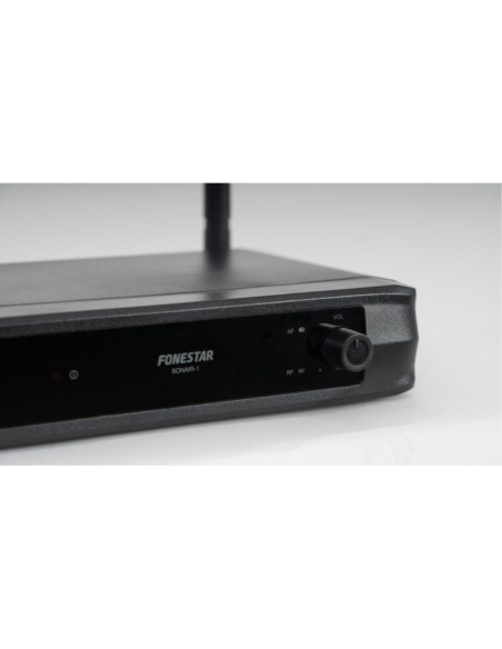 Microfono radio UHF frequenza fissa ad impugnatura