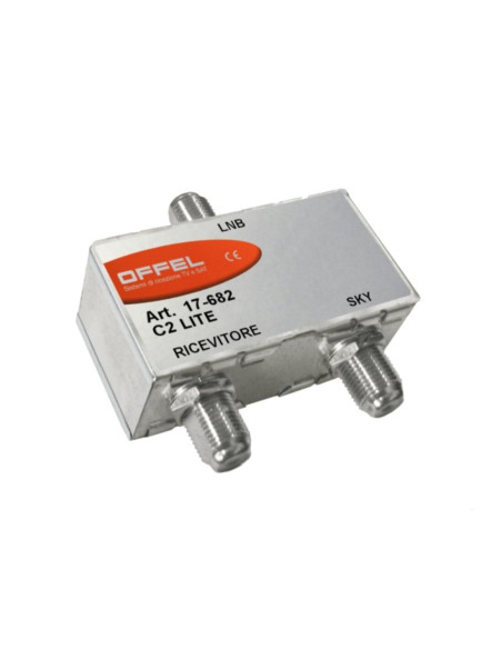 Commutatore sat per 2 decoder c2