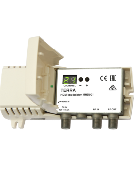 Modulatore mini hd DVB-T HDMI-in+psu out vhf+UHF