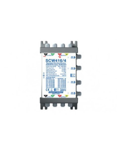 Multiswitch dCSS 4 cable wide band 6 taps