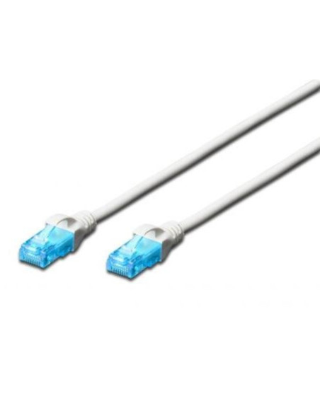 Patch lan 5e UTP  0,25m grigio