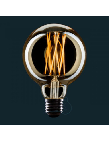 Lampada LED 220V E27 4W 130lm 2000k filamento...