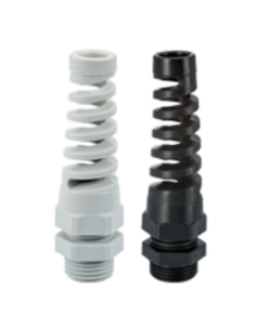 Pressacavo poliammide spiralato PG13,5 grigio