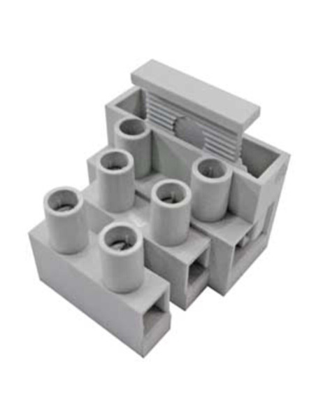 Morsetto c/portafusibile 3p