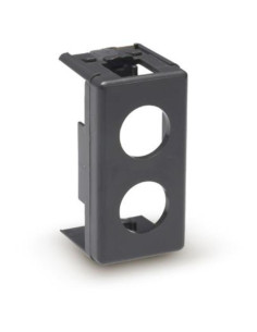 Plastica compatibile gewiss system black per presa demix