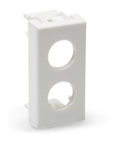 Plastica compatibile legrand vela chiara per presa demix