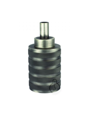 Portalampada E27 godronato metallo ⌀46mm...