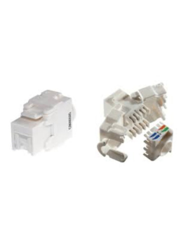 Presa RJ45 cat 5e bianca autocrimpante