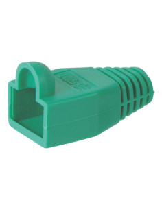 Guscio RJ45 verde con serracavo