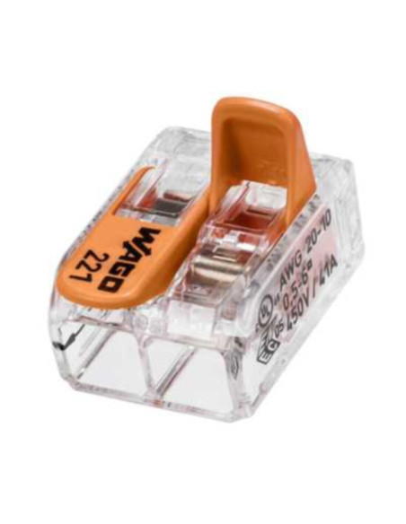 Connettore rapido 2vie 6mm