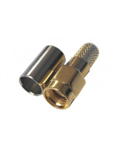 Connettore SMA a crimpare per cavo 6mm 50Ω
