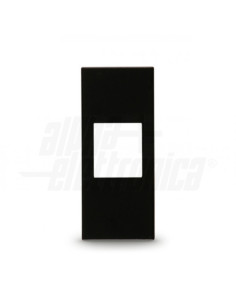 Adattatore keystone compatibile Vimar Linea nero