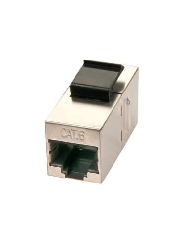Doppia femmina RJ45 attacco keystone Cat.6 FTP