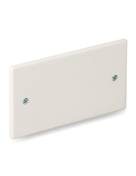 Coperchio scatola 4 moduli con viti bianca