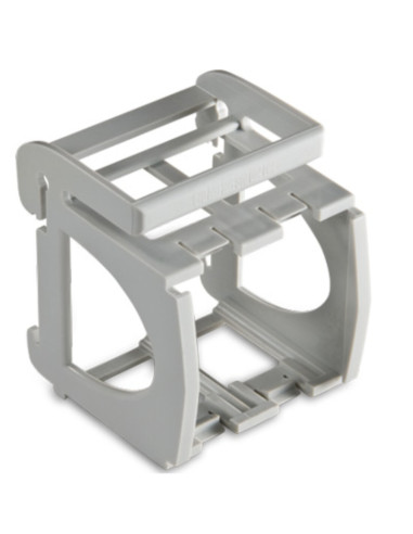 Supporto guida DIN 2 moduli