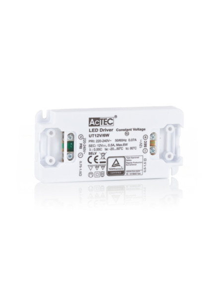 Alimentatore LED 12V 6W slim actec