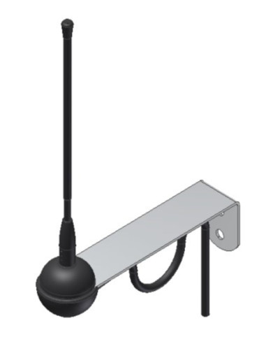 Antenna 433MHz stilo+staffa+ 3 m cavo