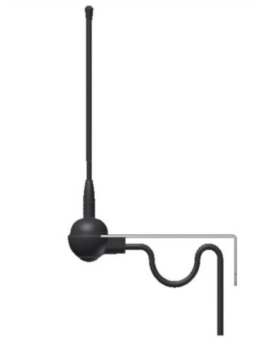 Antenna 433MHz stilo+staffa+ 3 m cavo