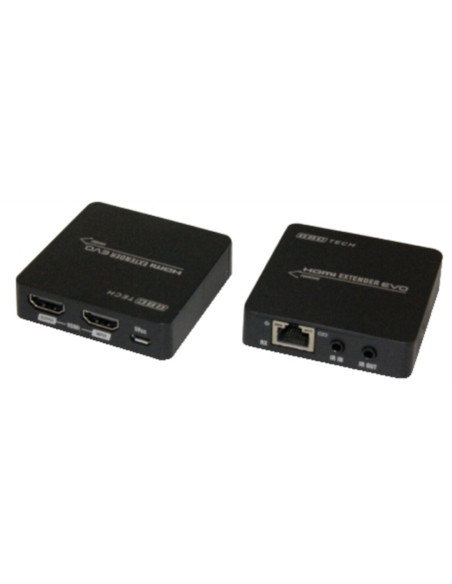 Extender HDMI RJ45 60m + ir telecomando con HDMI passante