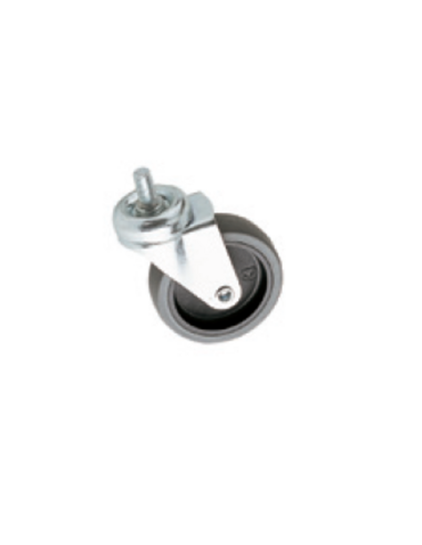 Ruota in gomma ⌀75mm pivot