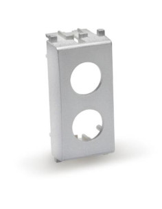 Plastica compatibile plana silver per presa demix