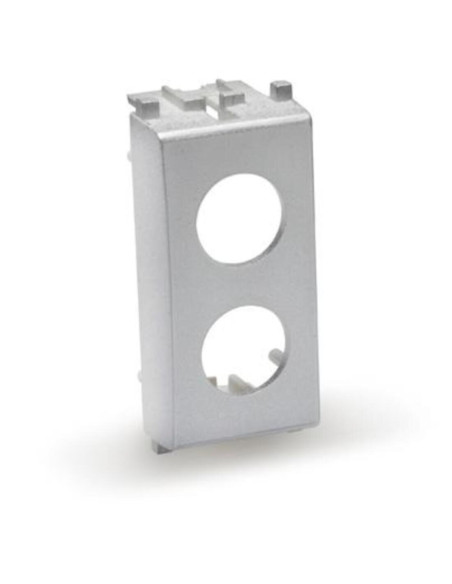 Plastica compatibile plana silver per presa demix