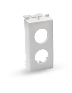 Plastica compatibile vimar arke' bianca per presa demix