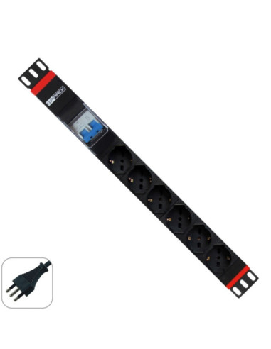 Mutlipresa rack 19" 6x ita /scucko