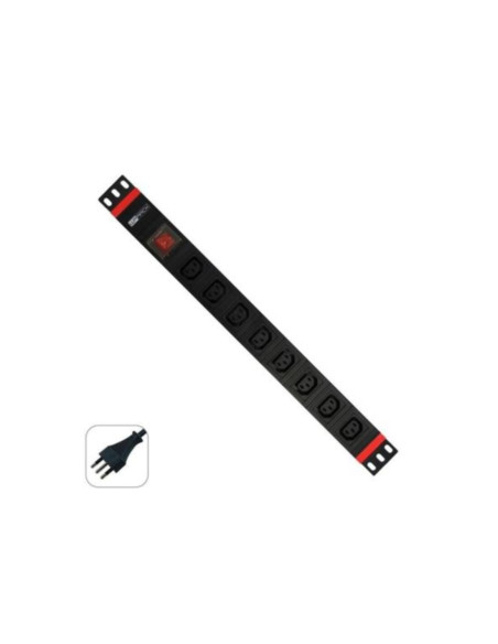 Multipresa rack 19" 8 prese VDE PDU-I05-08