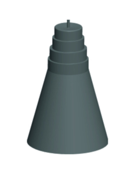 Cappuccio gomma in lega polimerica