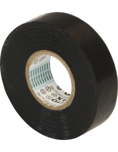 Nastro isolante nitto 25x25 nero 201x