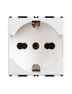 Presa P40 universale 2P+T 16A bianca serie PIXIA