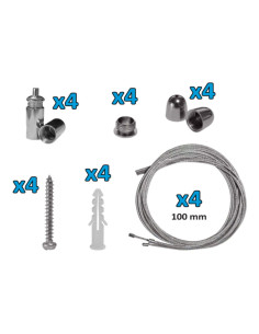 Kit sospensione per pannello LED