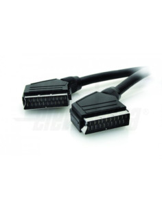 Cavo da sp/sp scart ccs+cca 21p0,5mpolyb