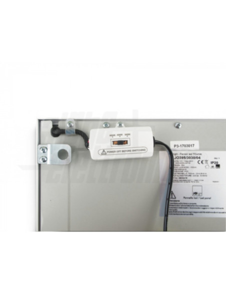 Pannello LED 15W 100lm/w 30x30 tri-white bianco selezionabile