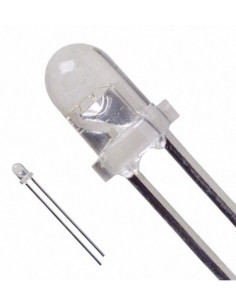 Diodo LED ⌀5 ultra white 50° trasparent tbs-3