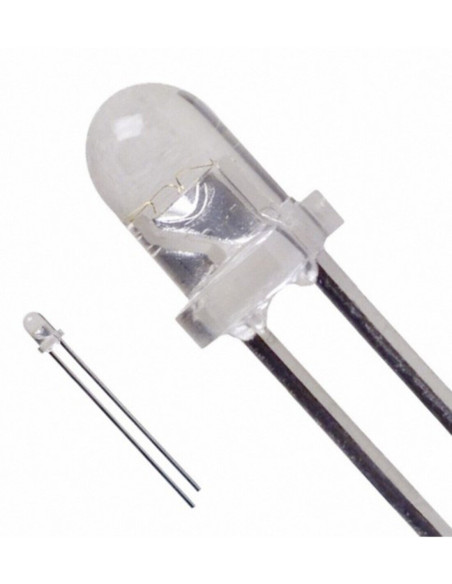 Diodo LED ⌀5 ultra white 50° trasparent tbs-3