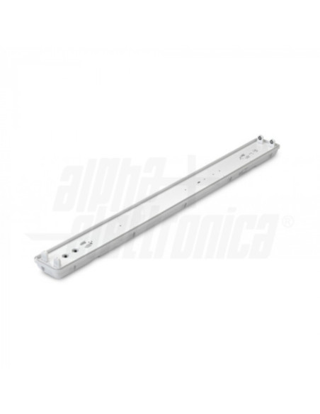 Plafoniera stagna 2tubi led t8 1,5m ip65 tubi non inclusi