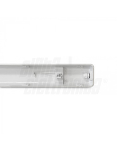 Plafoniera stagna 2tubi led t8 1,5m ip65 tubi...