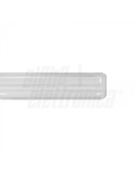 Plafoniera stagna 2tubi led t8 1,5m ip65 tubi non inclusi